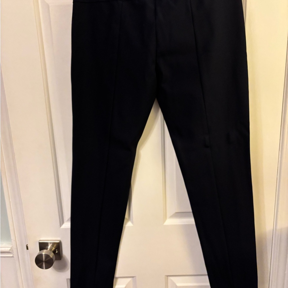 Veronica Beard Blue Scuba Trousers